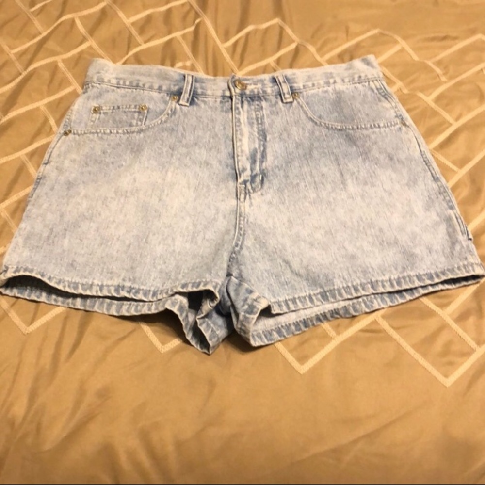 High Waist Denim Shorts